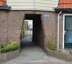 Close-up van een van de drie poortwoningen
<br/>
Richard Keijzer, 2014-09-20